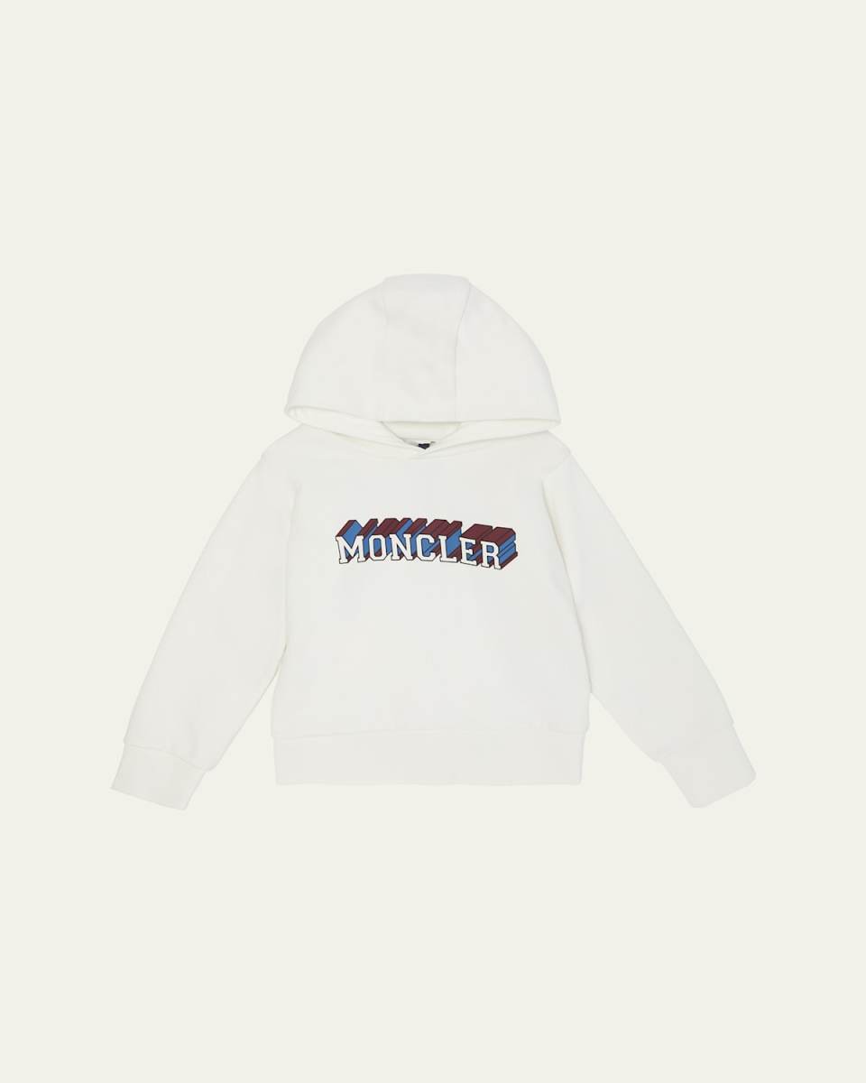 Boy's Hoodie Logo Sweater, Size 4-